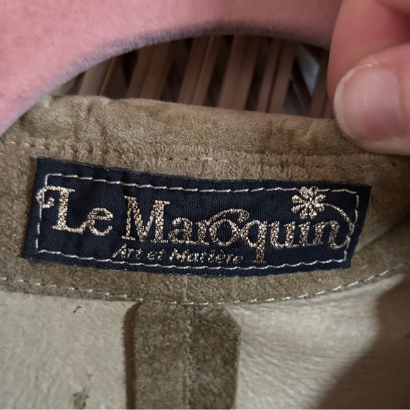 Suede Button-Up Jacket - Picture 5 of 6